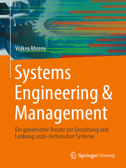 Title details for Systems Engineering & Management by Volker Ahrens - Wait list